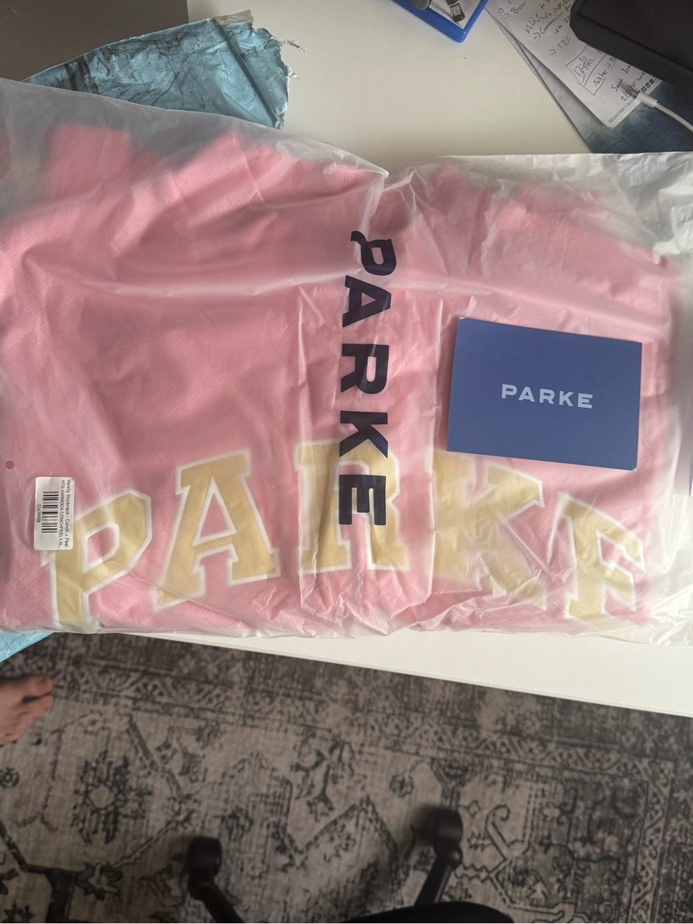 Parke Starburst Varsity Mockneck L/XL